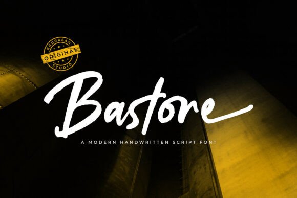 Bastore: A Script Font That Breathes Life into Your Creations