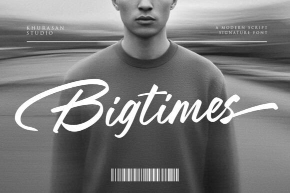 Bigtimes: A Script Font That Elevates Digital Branding