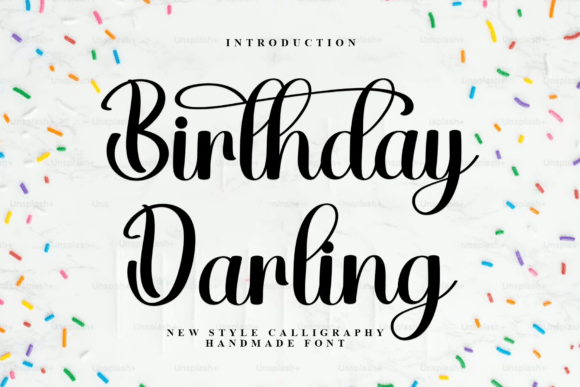 Birthday Darling Font Review: A Warm and Playful Choice for Branding