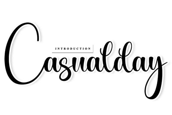 Casualday Font for Crafters and Designers