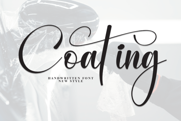 Coating: A Font That Breathes Life Into Your Handmade Creations