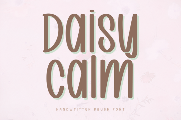 Daisy Calm: A Script Font for Elegant Web Design