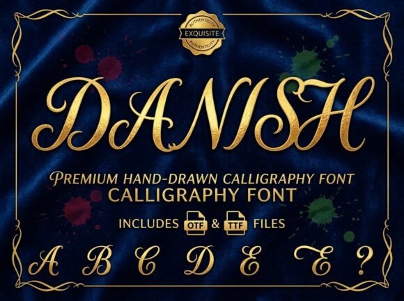 Denmark’s Timeless Script Font for Digital Marketers