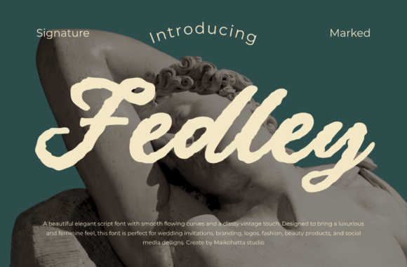 Fedley: A Font for Thoughtful Design