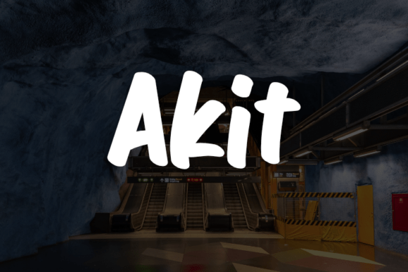 Font That Shapes Your Brand: Akit for Small Business Success