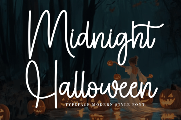 Midnight Halloween: A Typeface for the Midnight Mind