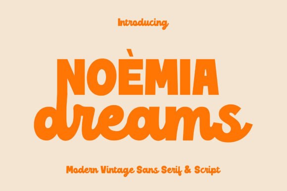 Noèmia Dreams: A Font That Bridges the 70s and Now