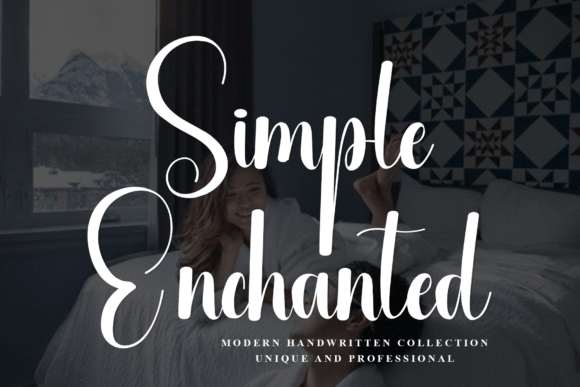 Simple Enchanted: A Font That Feels Like a Quiet Confidence