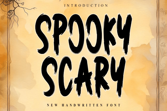 Spooky Scary: A Font for Crafters Who Value Style and Substance