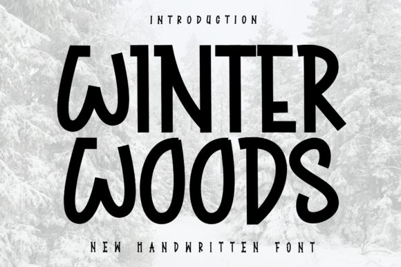 Winter Woods: A Script Font That Elevates Digital Branding